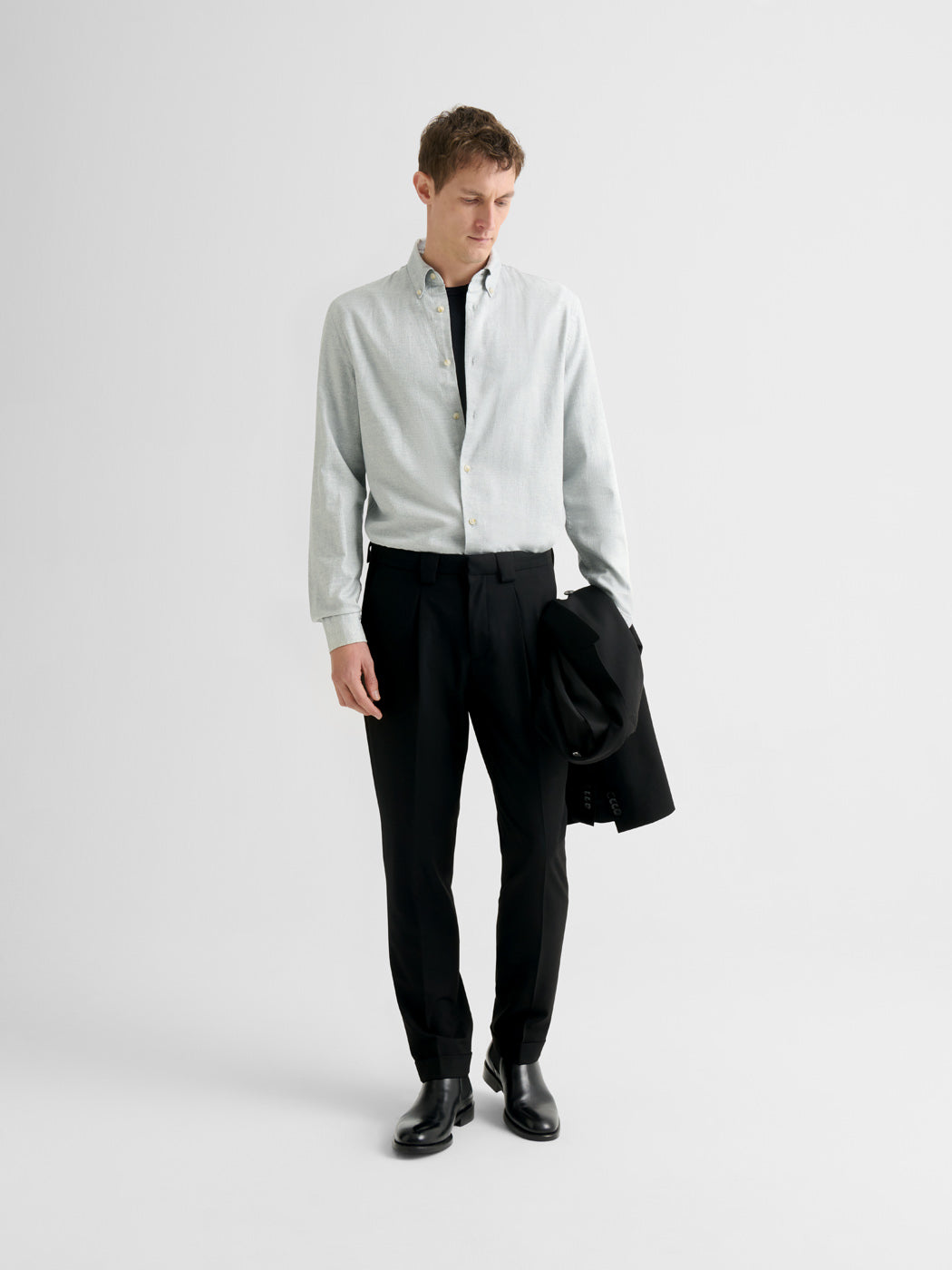 Chemise slim en coton chiné - DEVRED 1902
