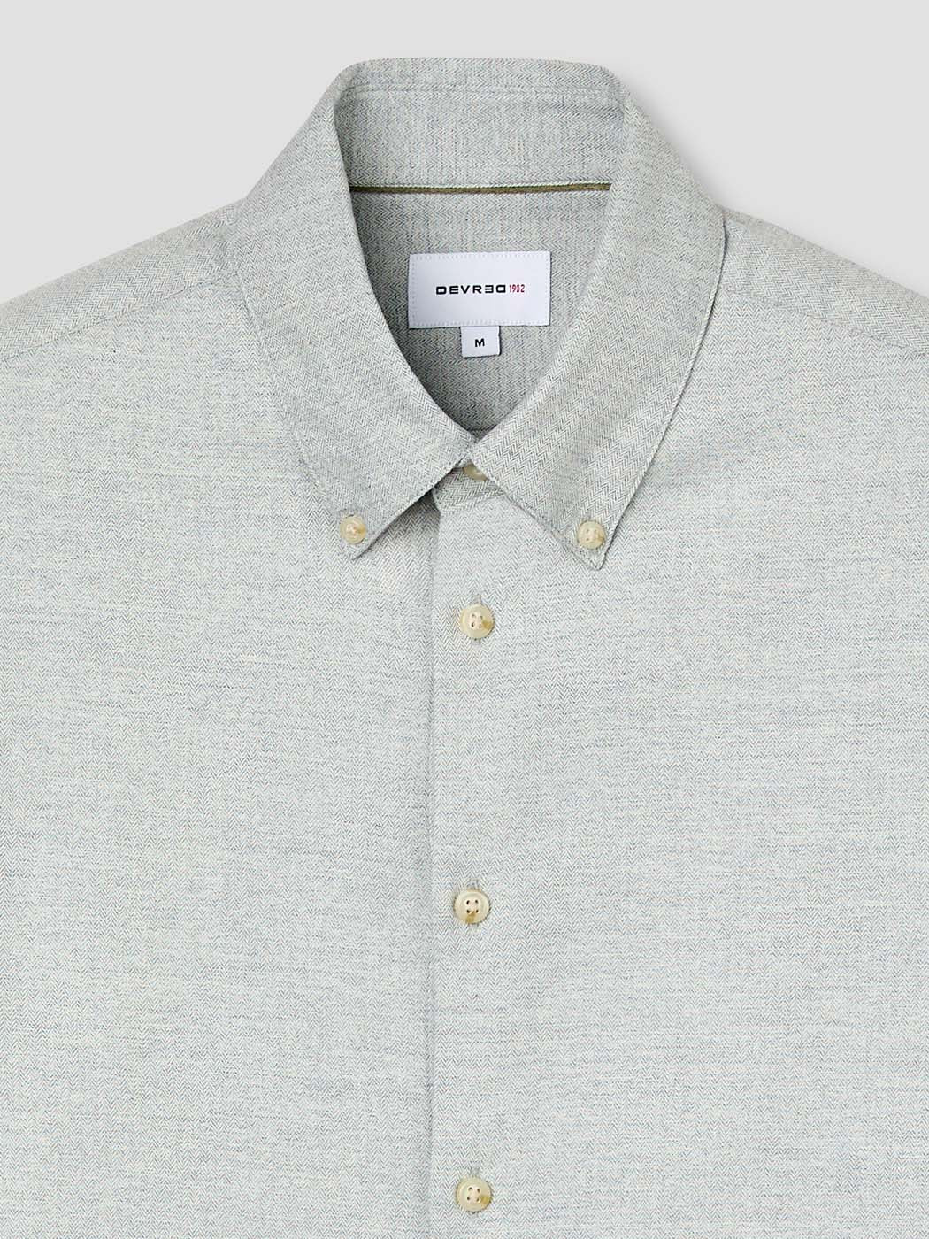 Chemise slim en coton chiné - DEVRED 1902