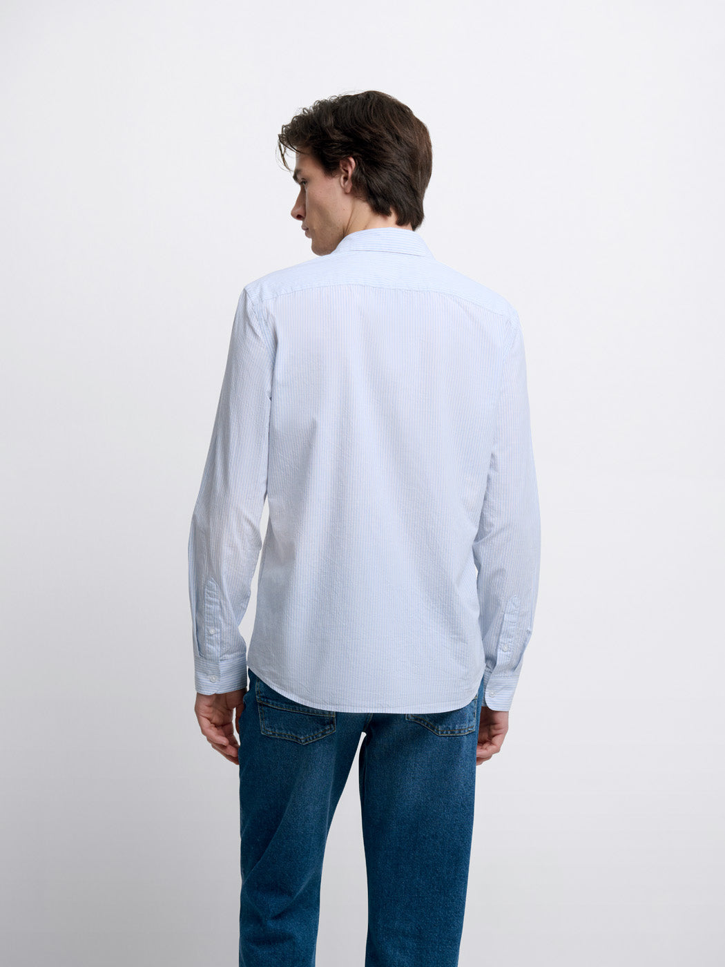Chemise slim rayée - DEVRED 1902