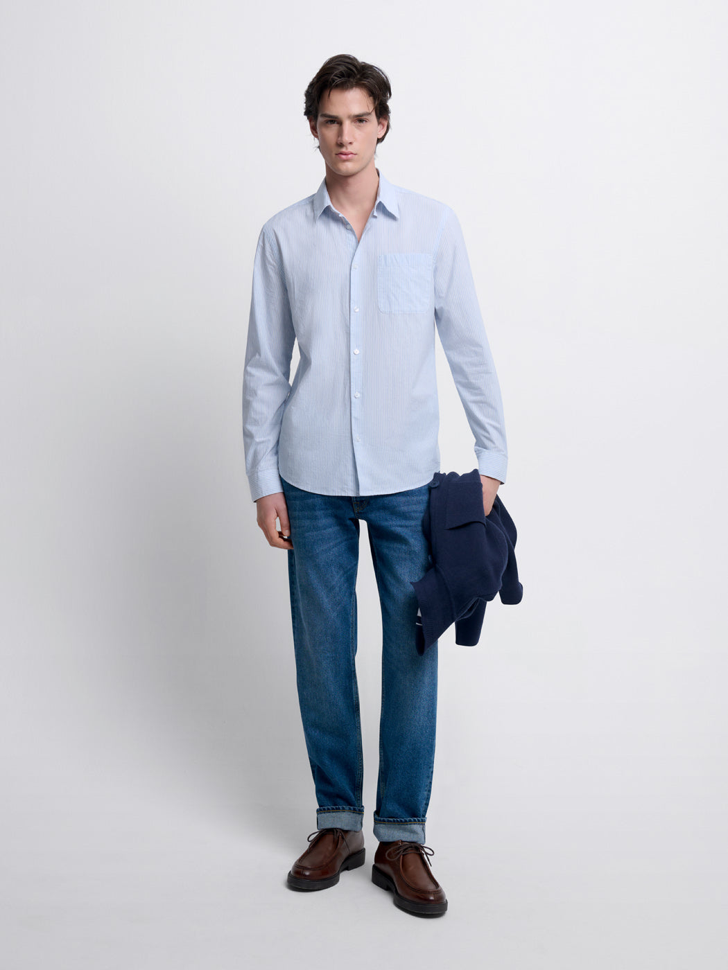Chemise slim rayée - DEVRED 1902