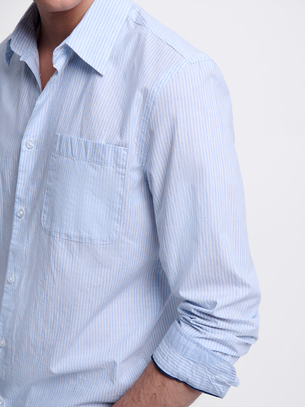 Chemise slim rayée - DEVRED 1902