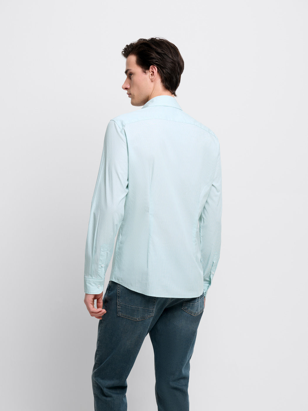 Chemise extraslim rayée - DEVRED 1902
