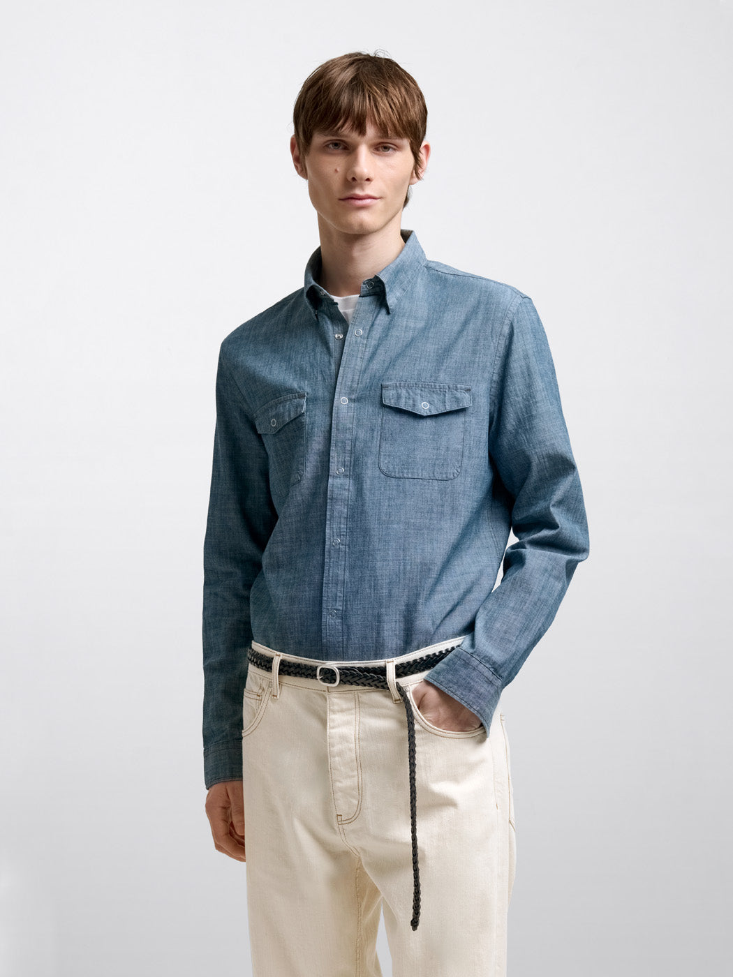 Chemise slim chiné - L'atelier - DEVRED 1902