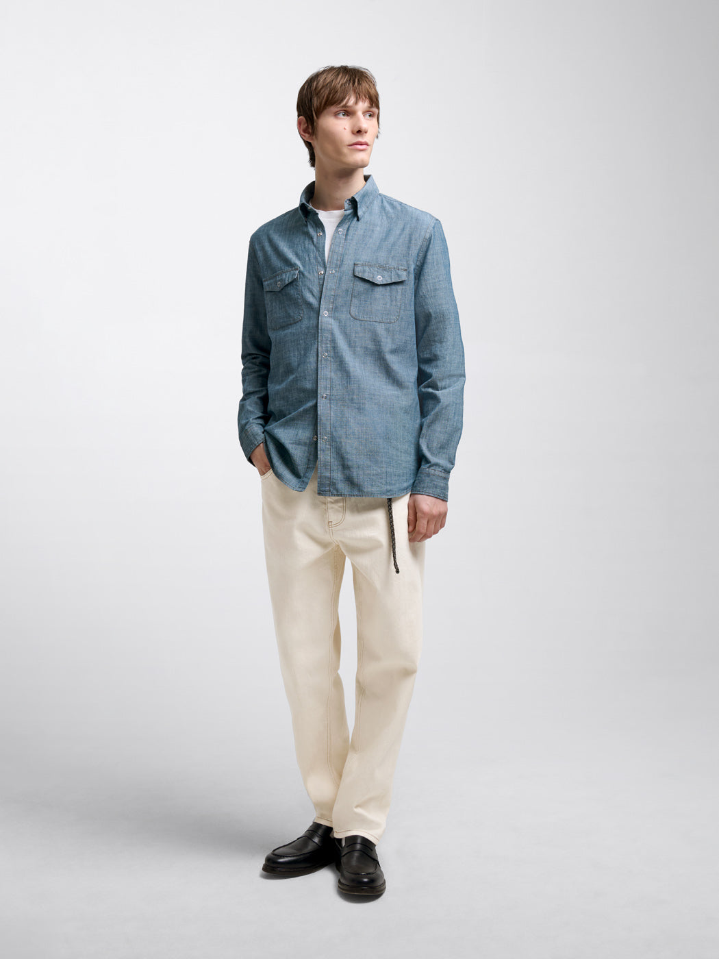 Chemise slim chiné - L'atelier - DEVRED 1902