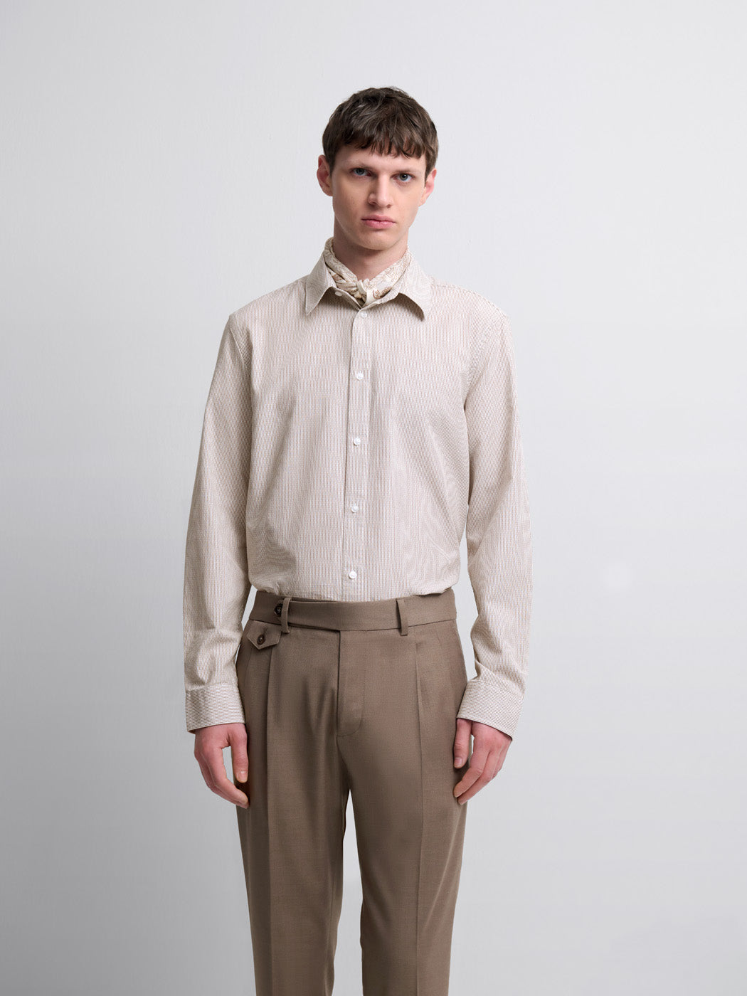 Chemise slim rayée - DEVRED 1902