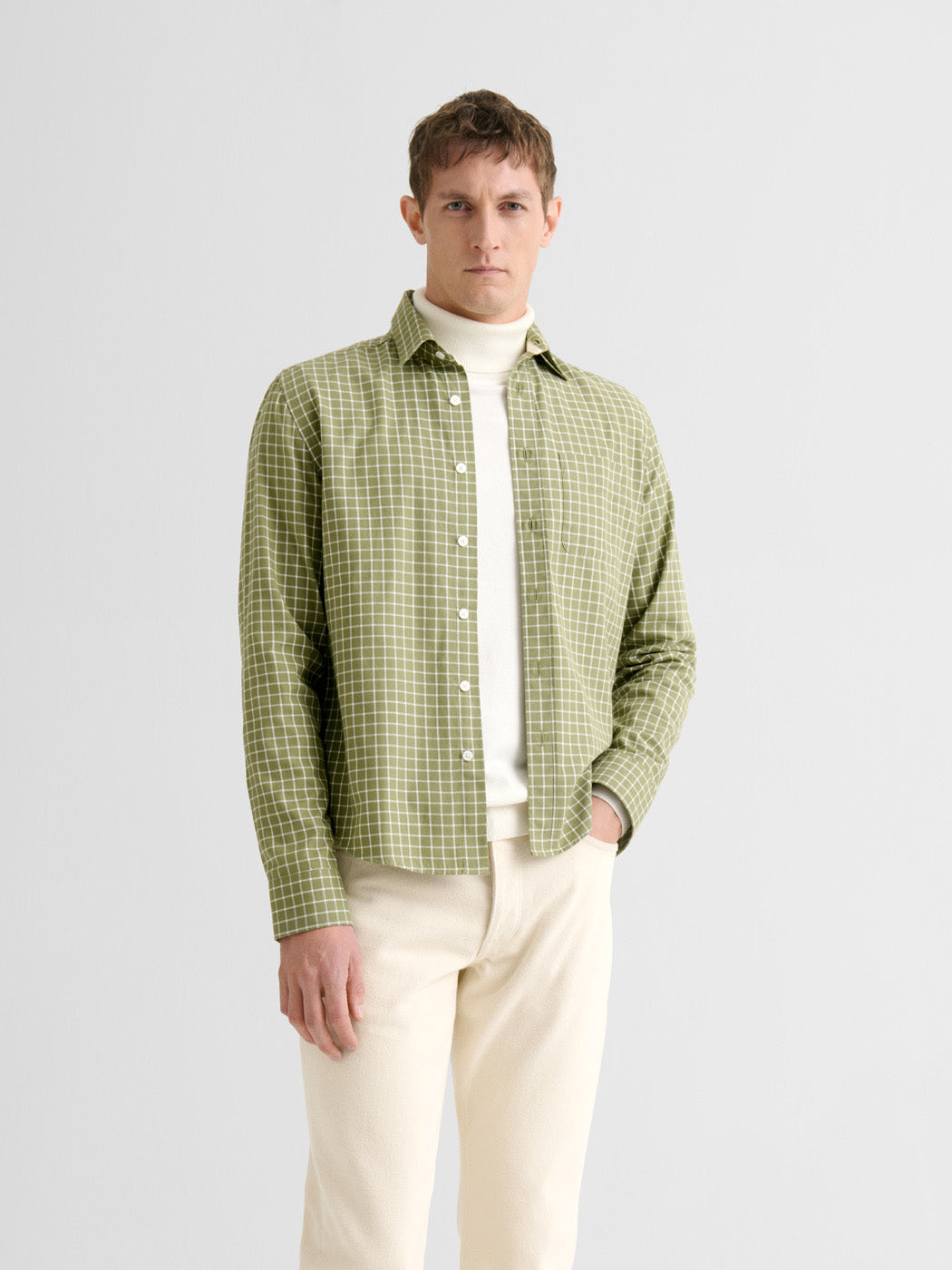 Chemise regular à carreaux - DEVRED 1902