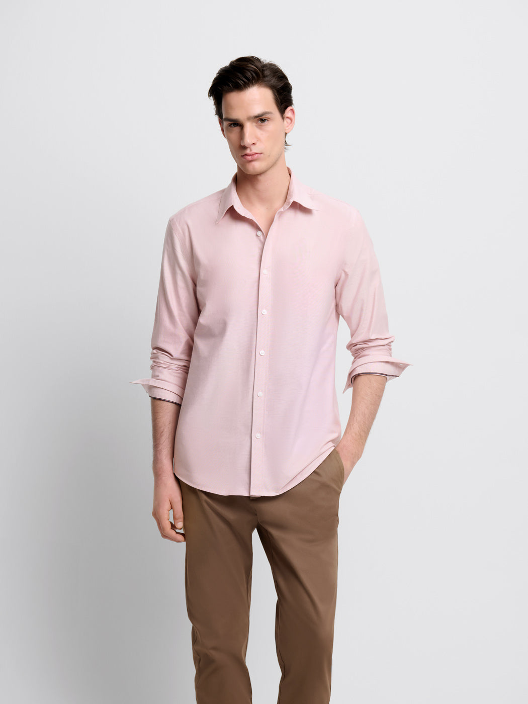 Chemise slim en coton bio - DEVRED 1902