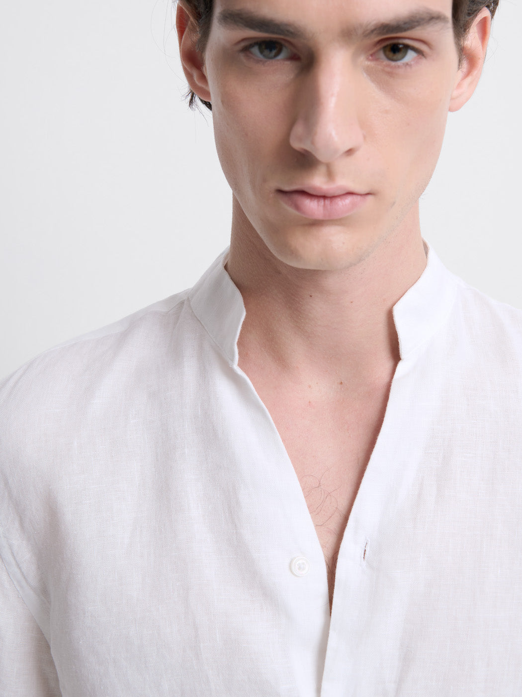 Chemise slim en lin - DEVRED 1902