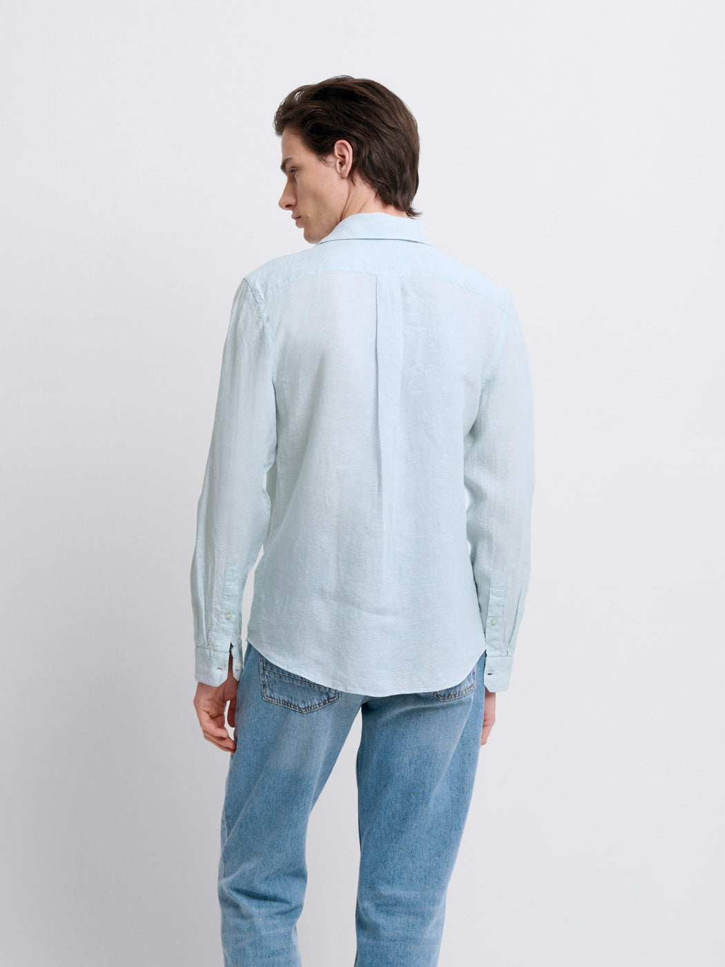 Chemise slim en lin - DEVRED 1902