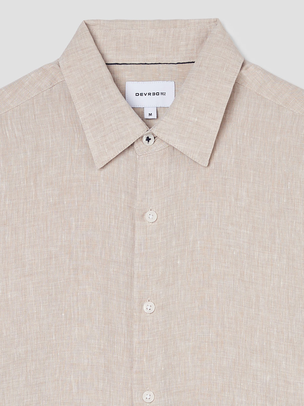 Chemise slim en lin - DEVRED 1902