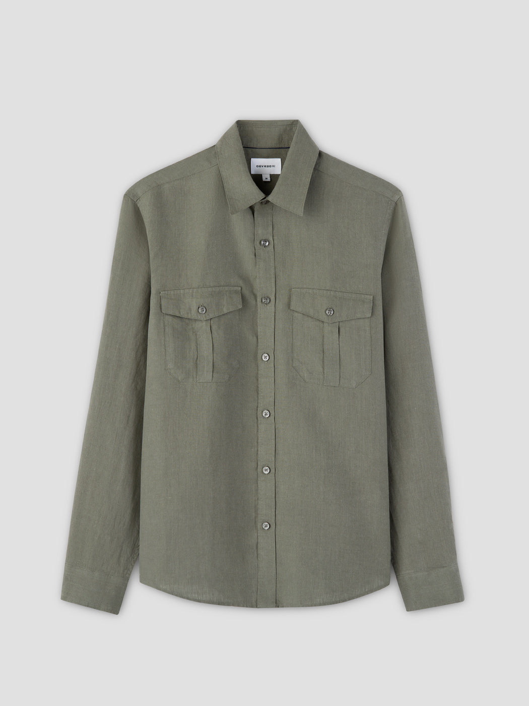 Chemise slim en lin - DEVRED 1902