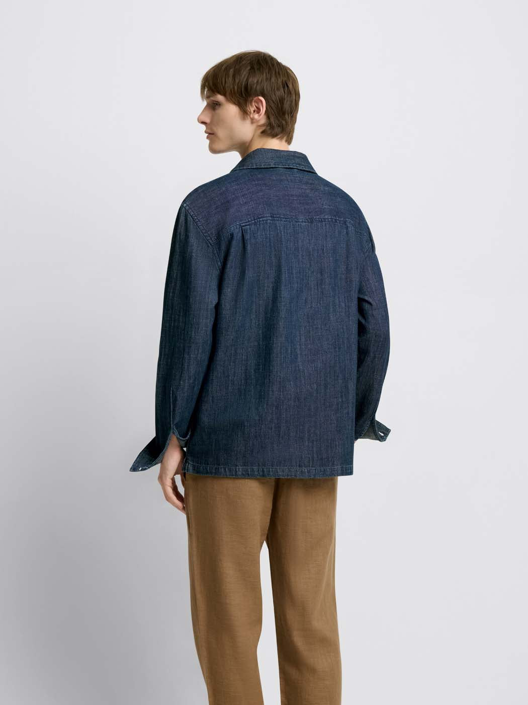 Chemise vareuse  en coton lin - DEVRED 1902
