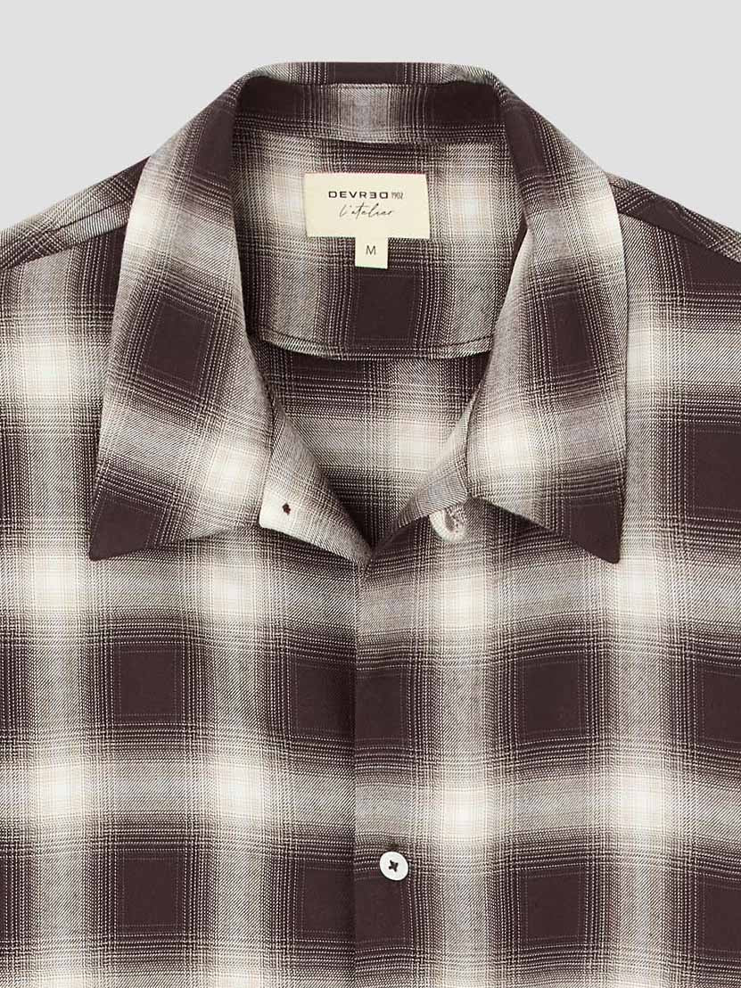 Chemise slim à carreaux - DEVRED 1902