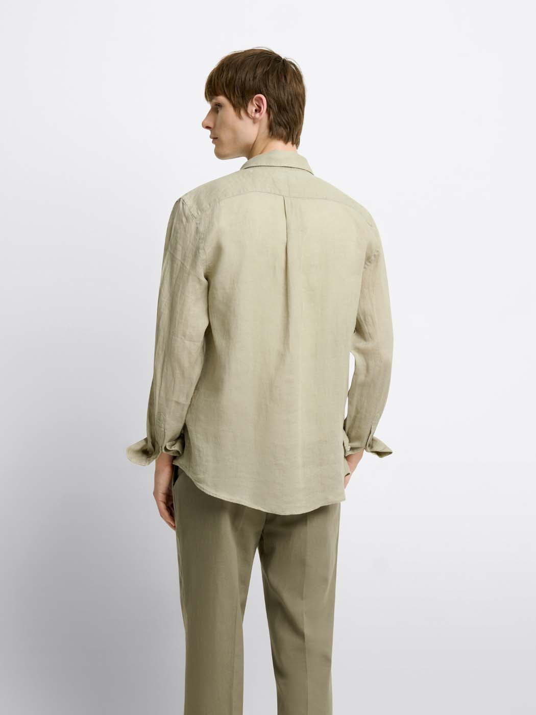 Chemise slim en lin - DEVRED 1902