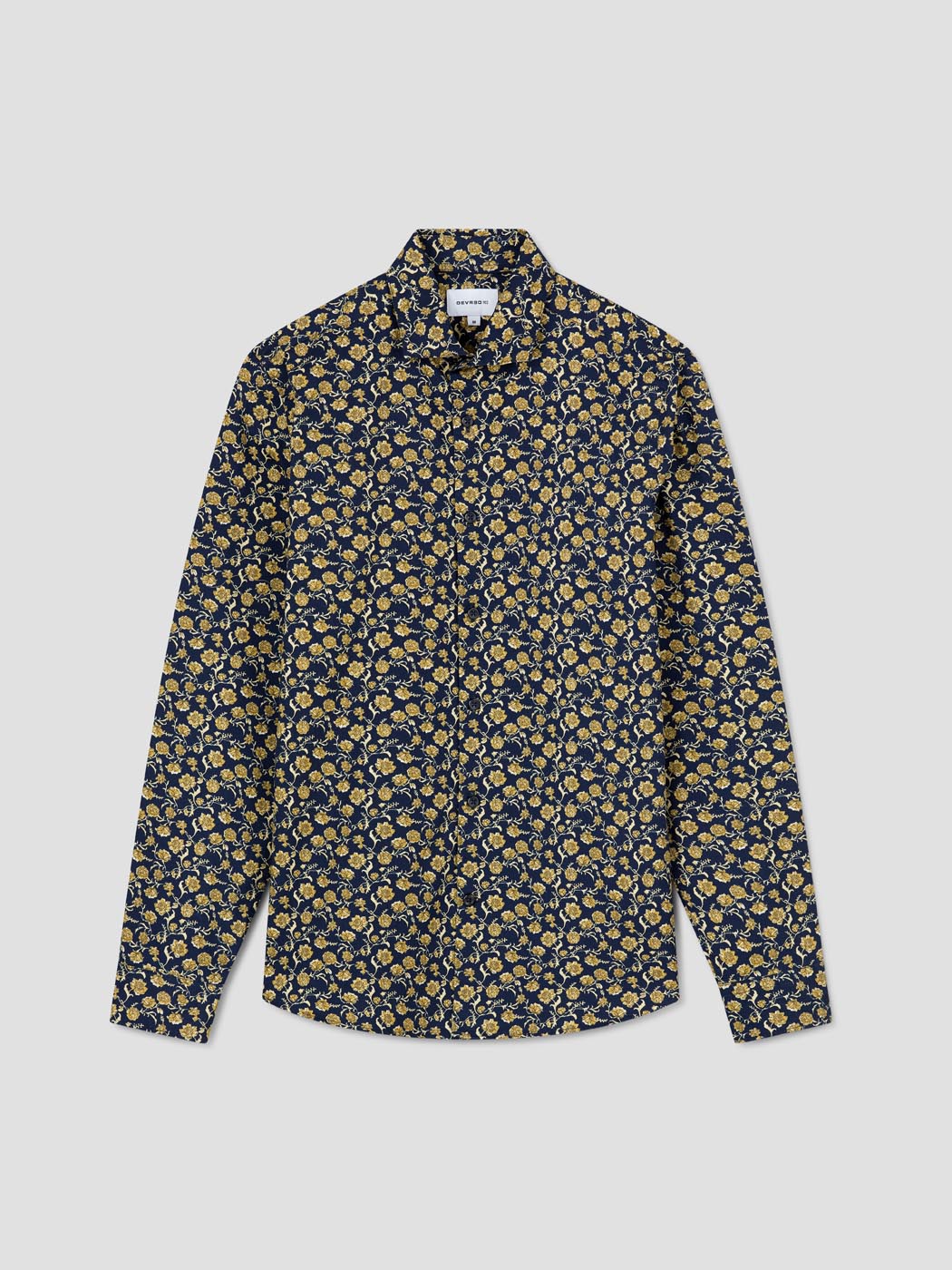 Chemise slim en coton à motifs - DEVRED 1902