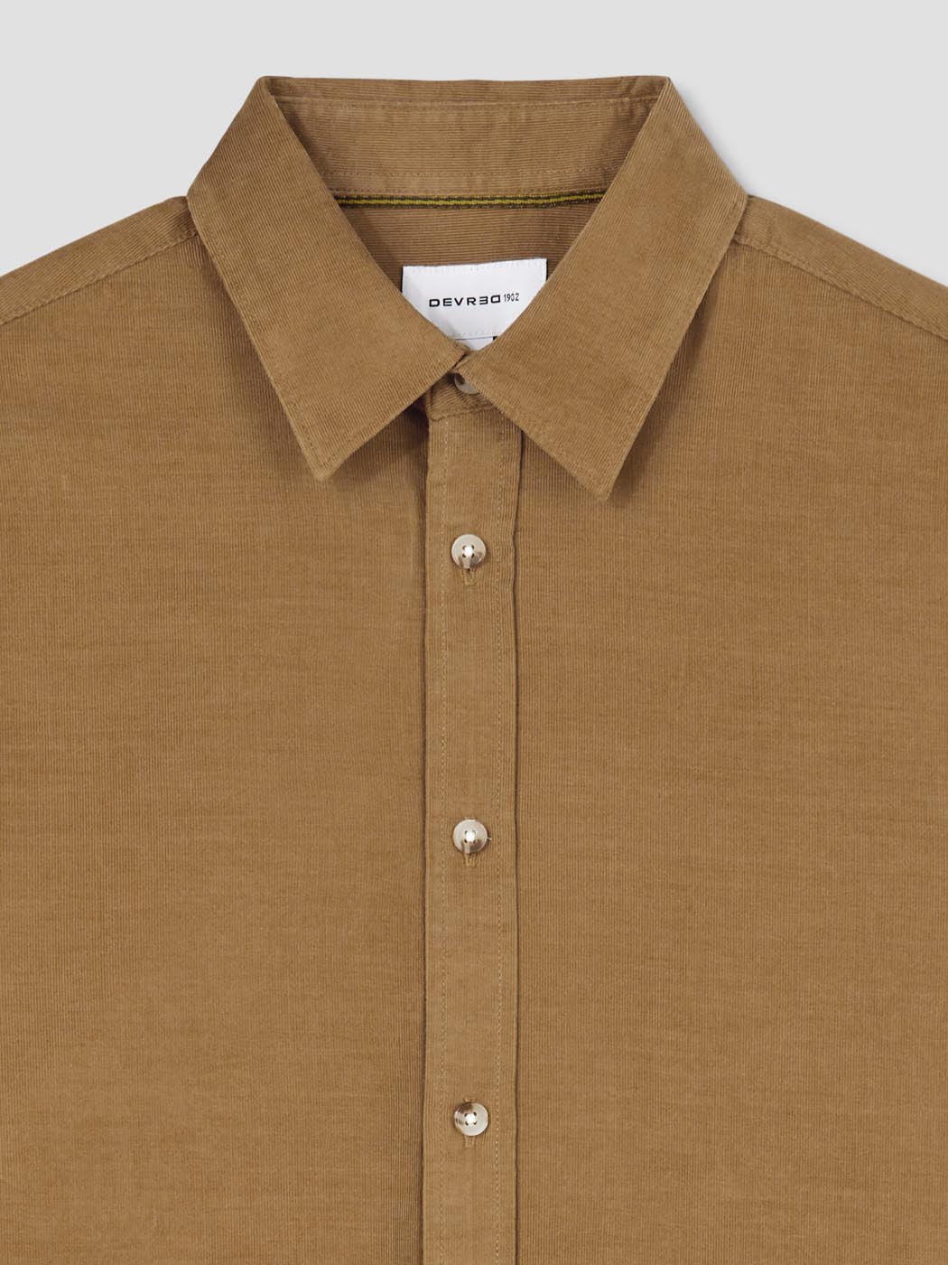 Chemise slim en velours - DEVRED 1902