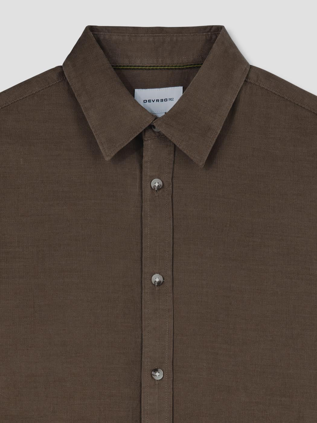 Chemise slim en velours - DEVRED 1902
