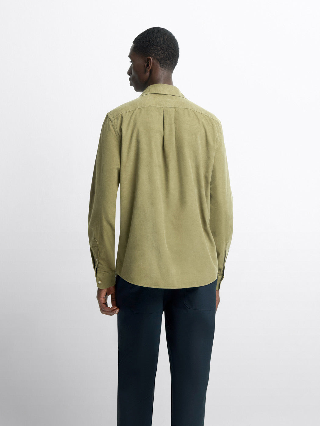 Chemise slim en velours - DEVRED 1902