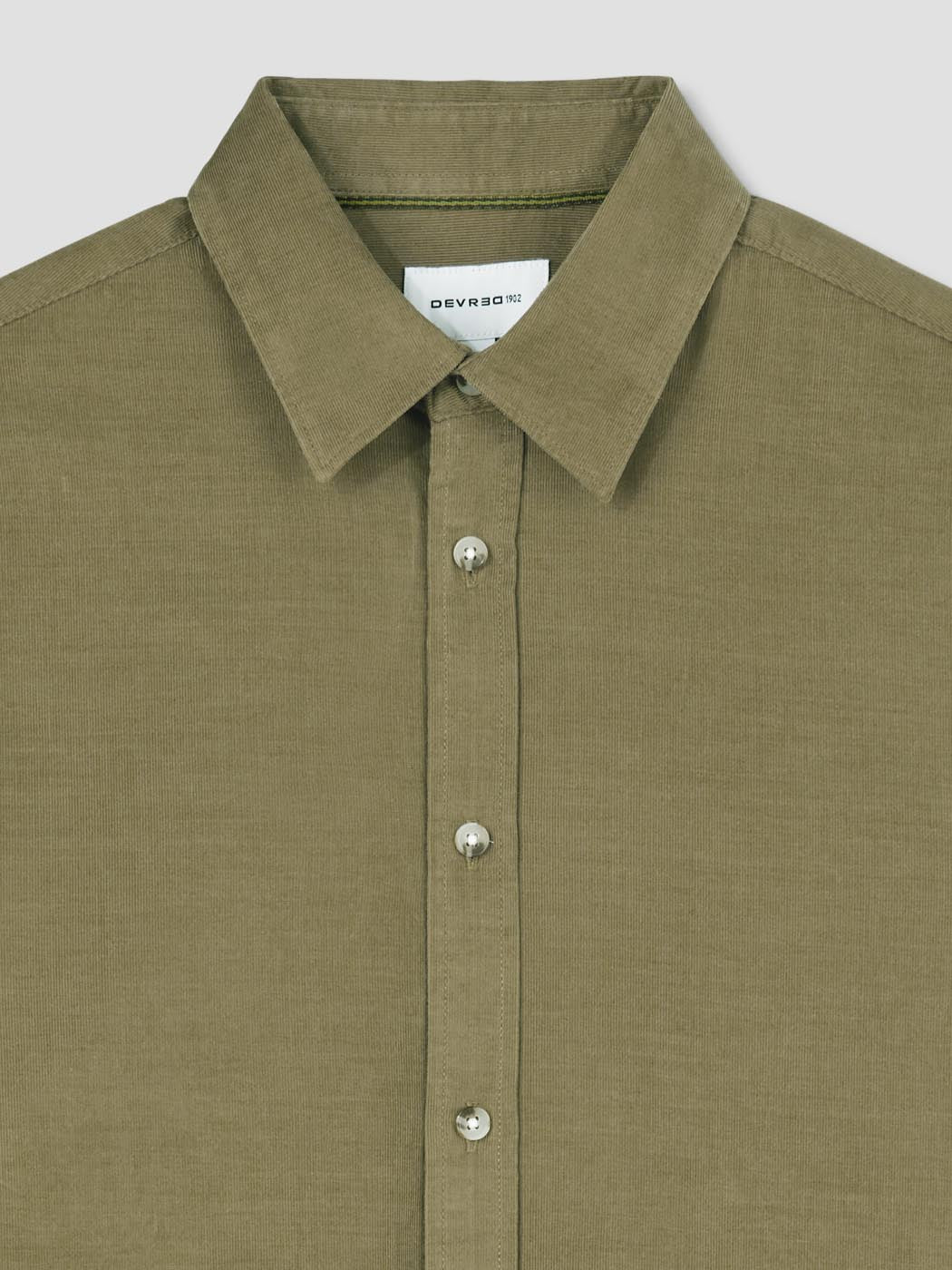 Chemise slim en velours - DEVRED 1902