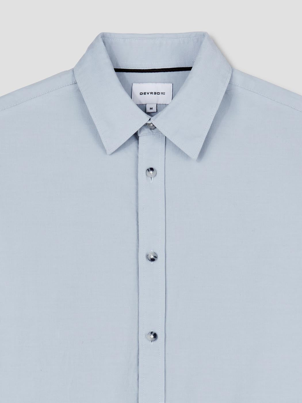 Chemise slim en velours - DEVRED 1902