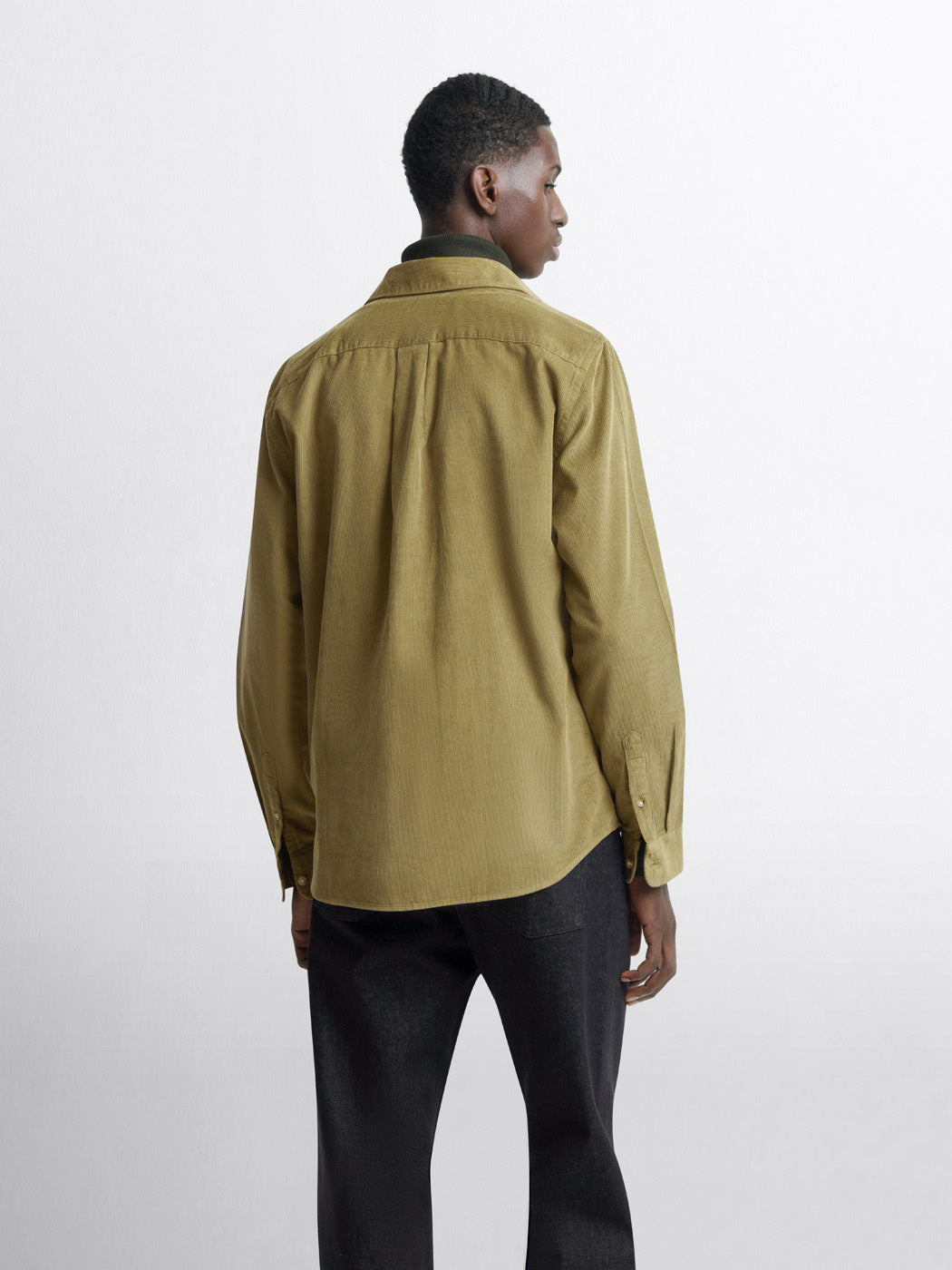Chemise slim en velours - DEVRED 1902