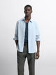 Chemise slim en velours - DEVRED 1902