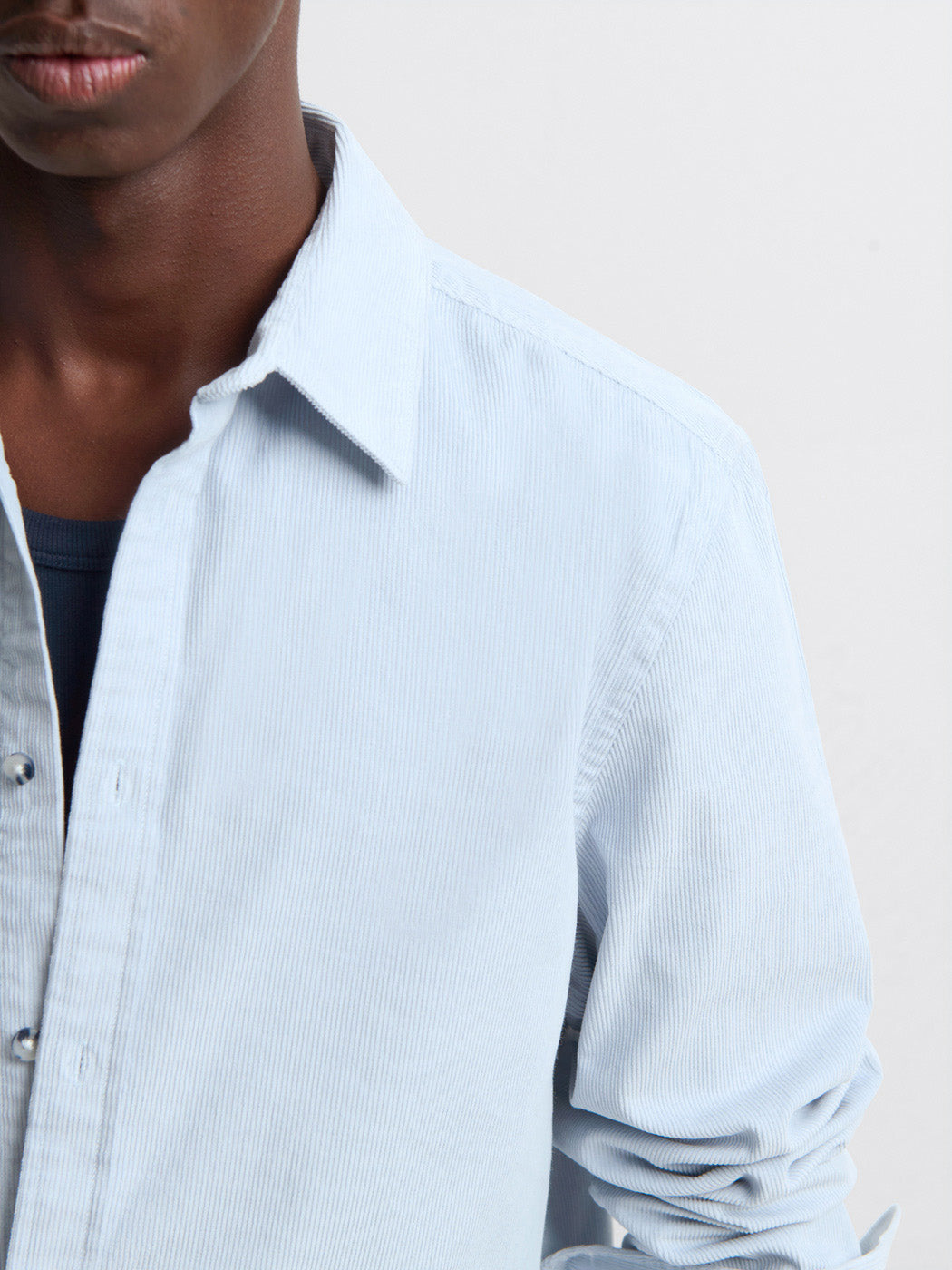 Chemise slim en velours - DEVRED 1902