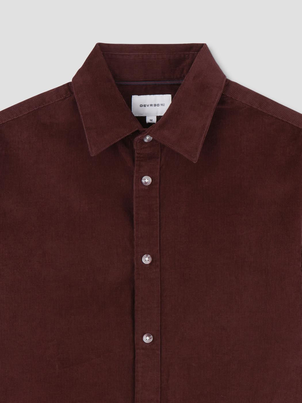 Chemise slim en velours - DEVRED 1902
