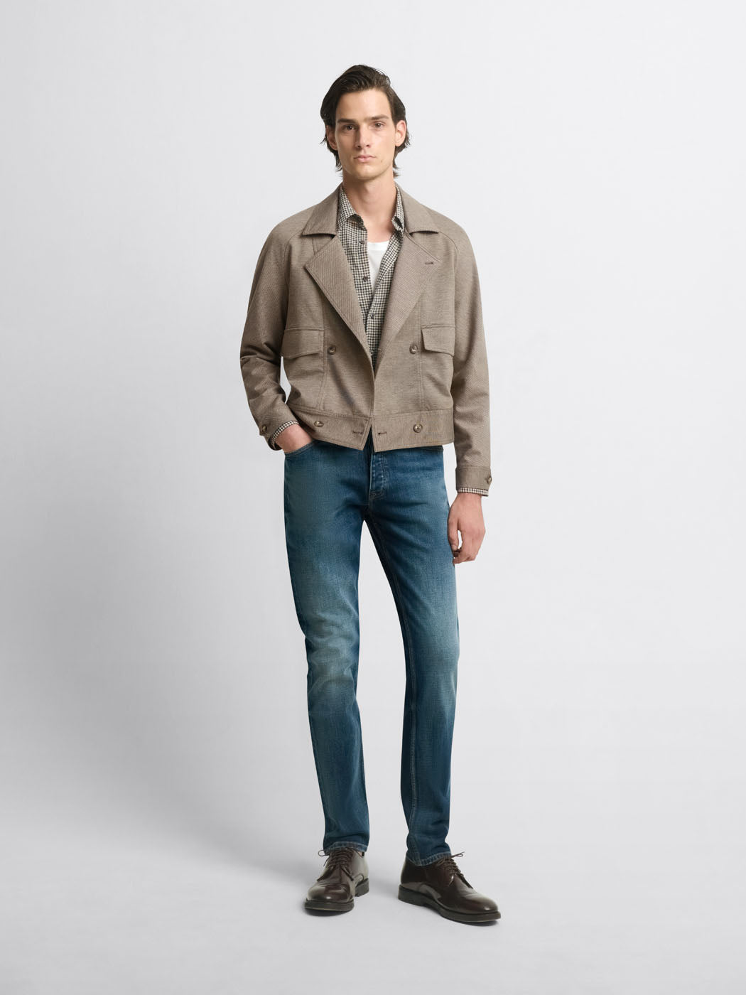 Chemise regular à carreaux - DEVRED 1902