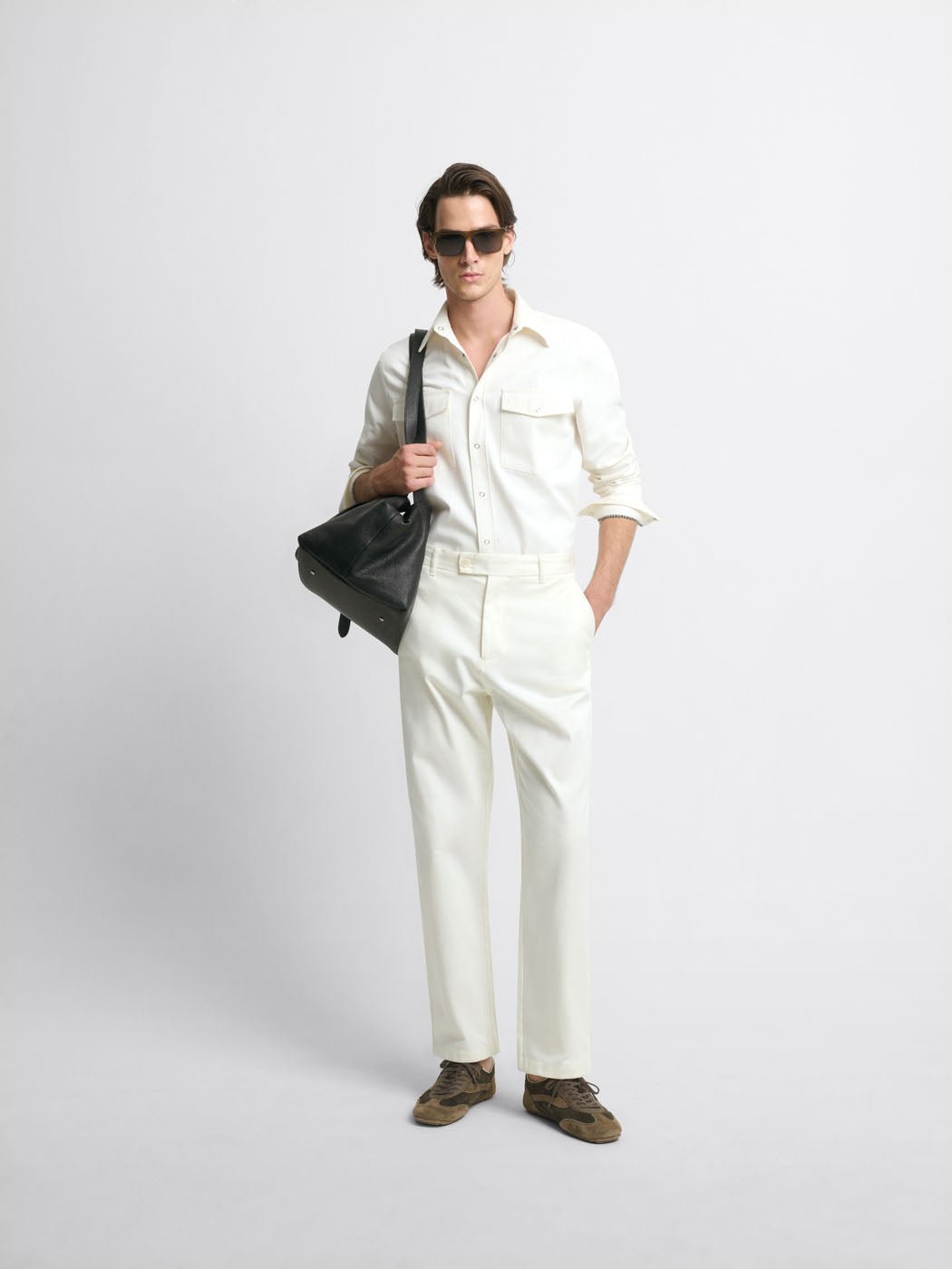 Chemise regular en coton mélangé - DEVRED 1902