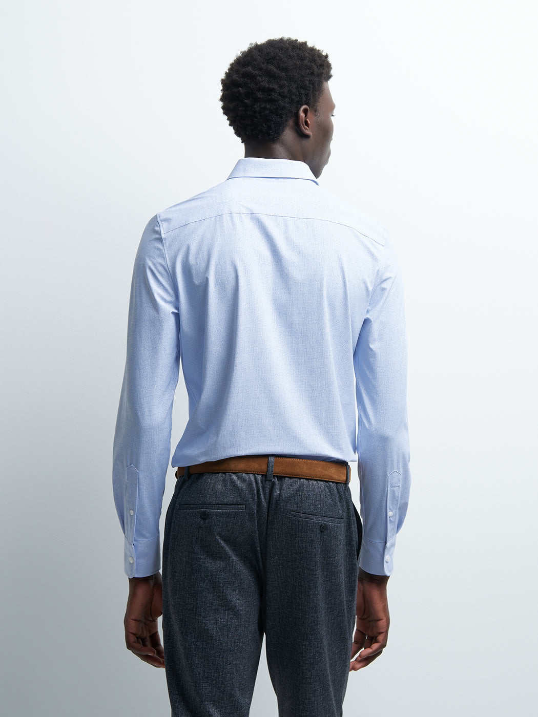 Chemise extra-slim unie - DEVRED 1902