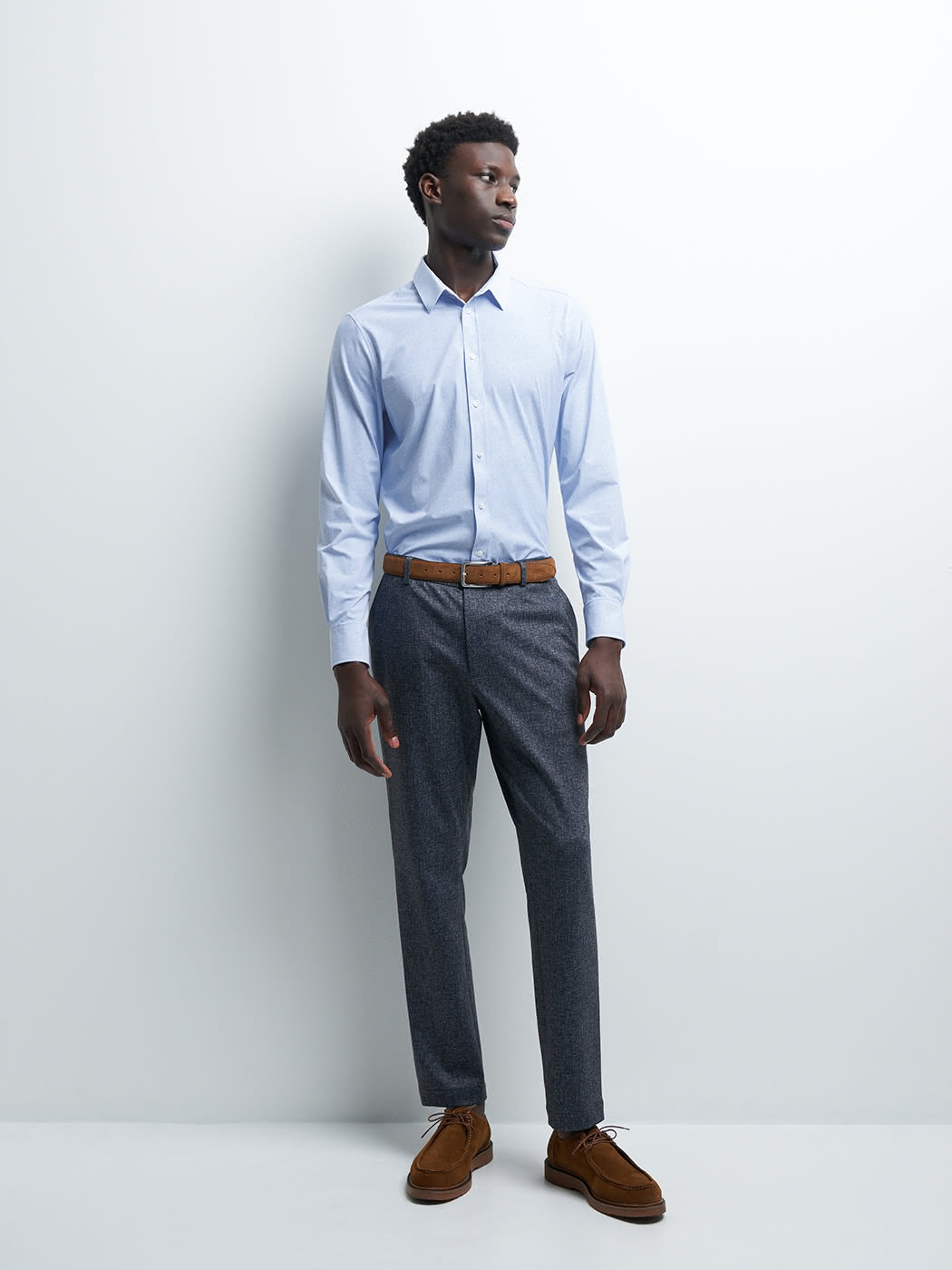 Chemise extra-slim unie - DEVRED 1902