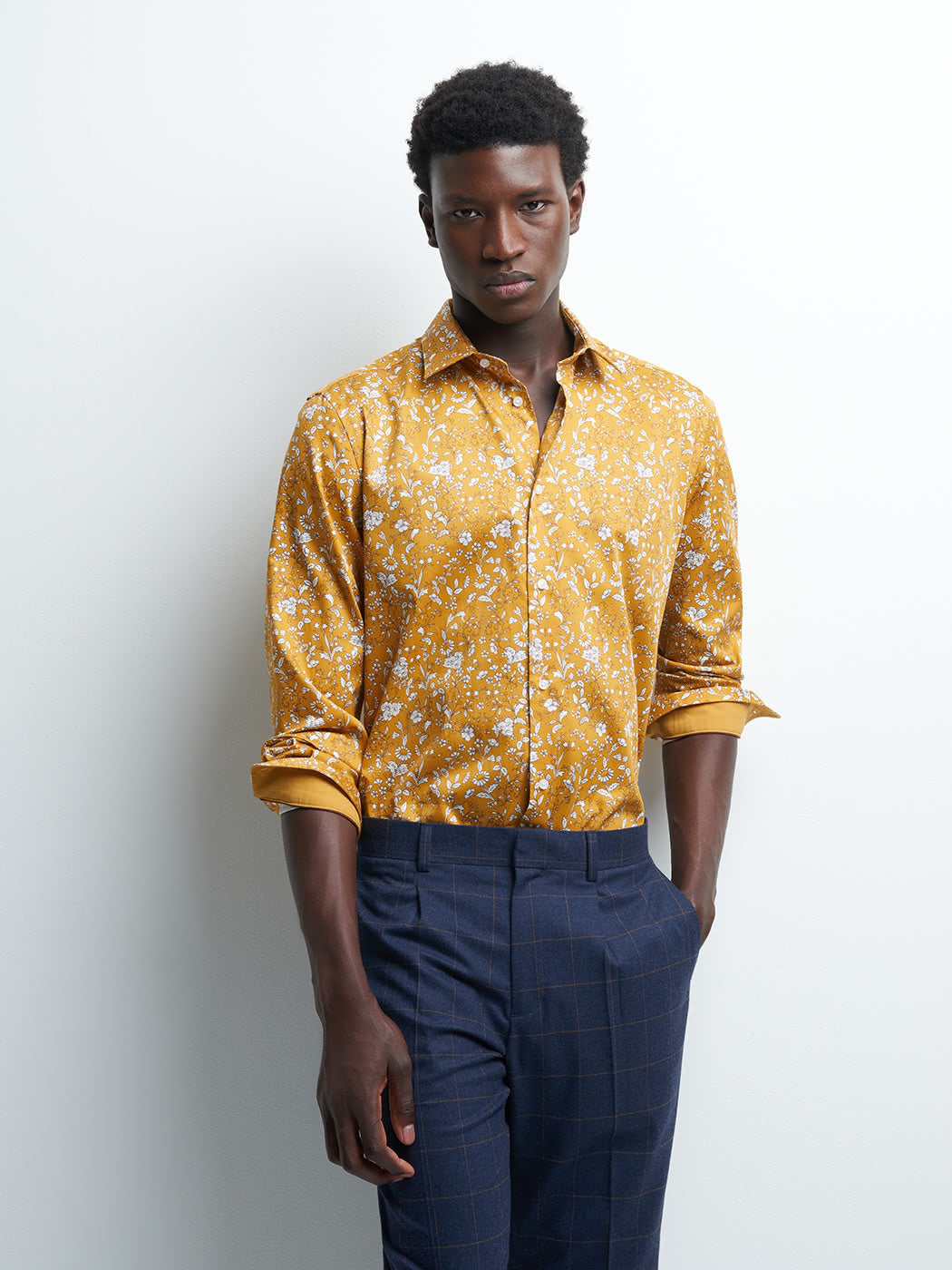 Chemise slim végétale - DEVRED 1902
