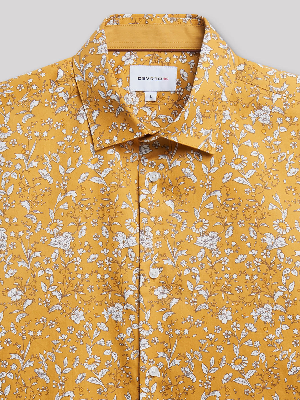 Chemise slim végétale - DEVRED 1902