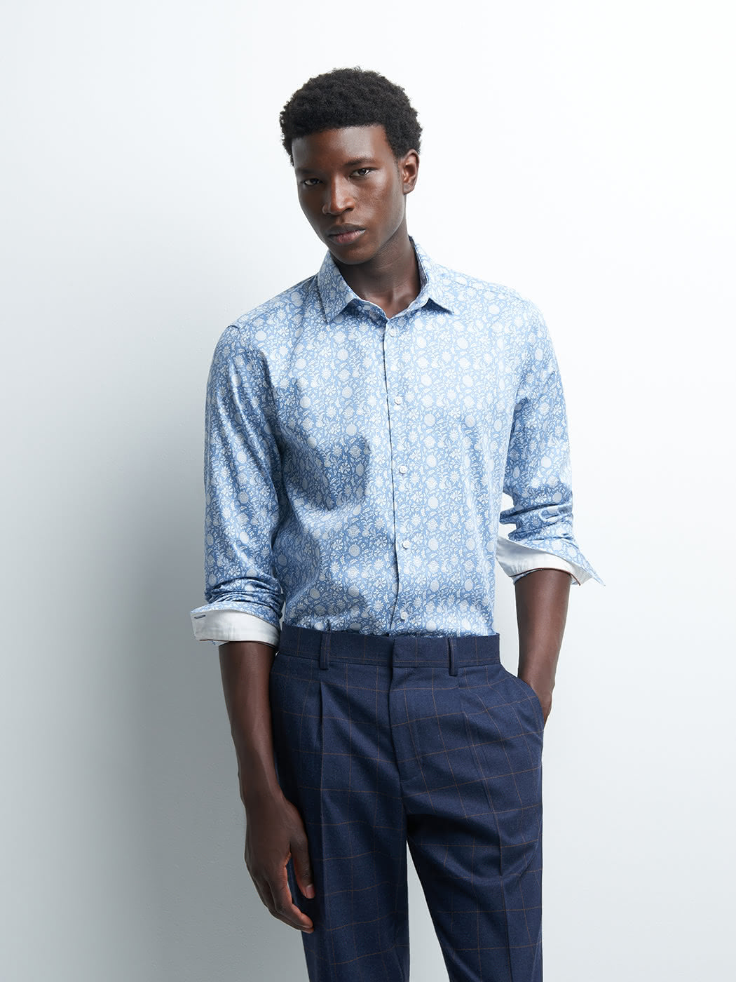 Chemise slim végétale - DEVRED 1902