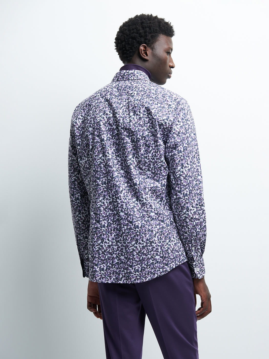 Chemise slim à pois - DEVRED 1902