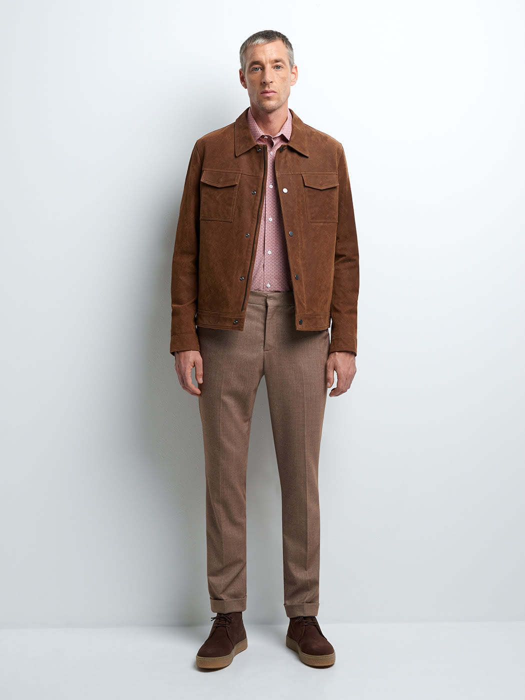 Chemise slim fleurie - DEVRED 1902