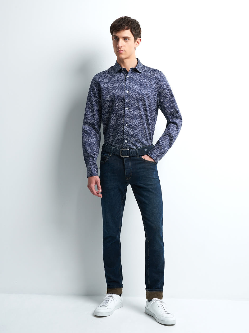 Chemise slim végétale - DEVRED 1902