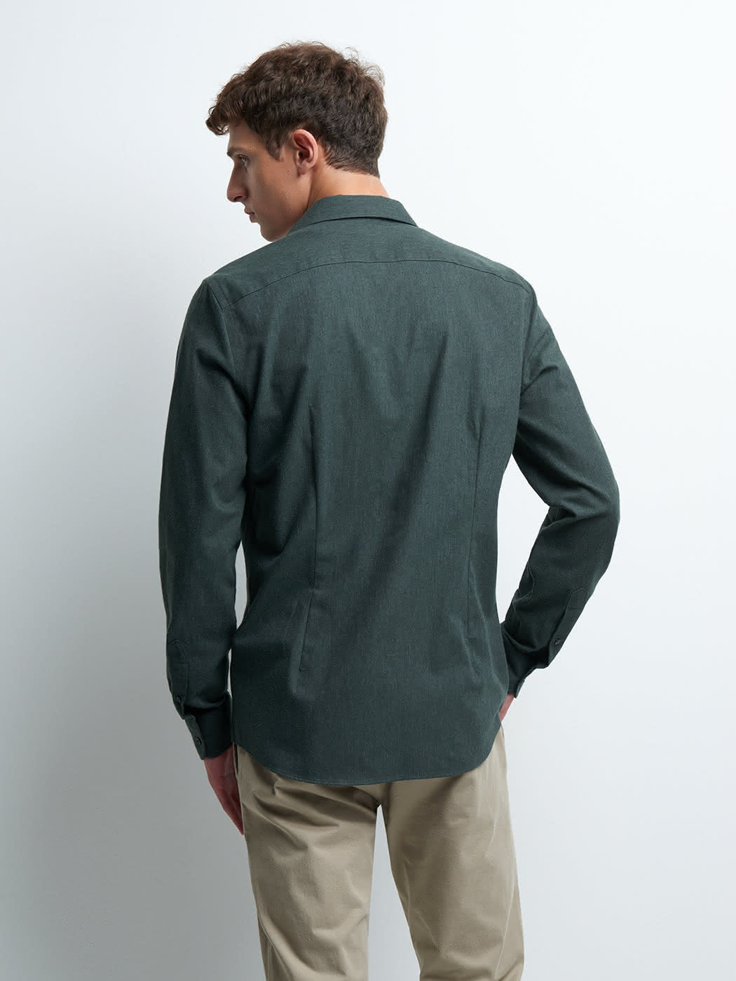 Chemise slim unie - DEVRED 1902