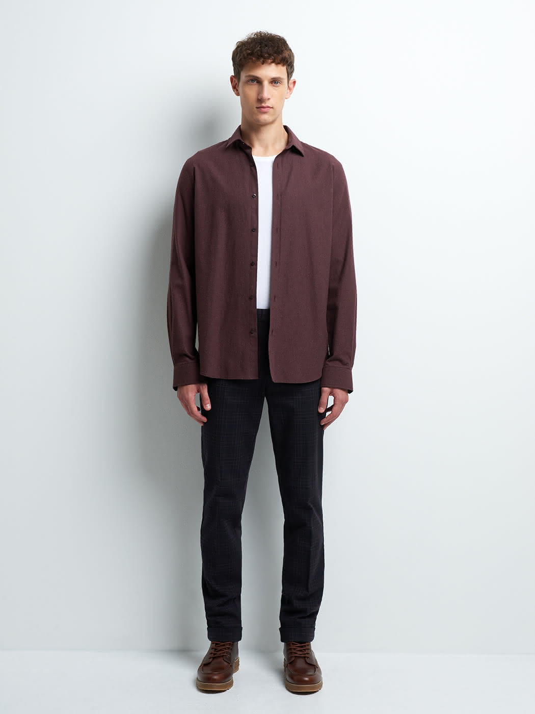 Chemise slim unie - DEVRED 1902