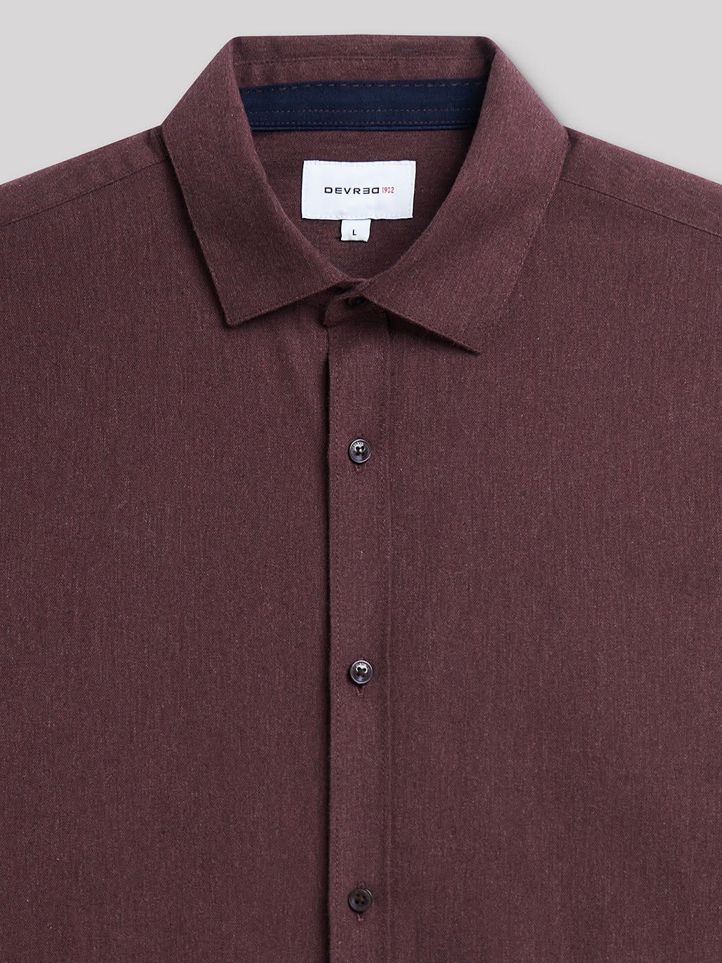Chemise slim unie - DEVRED 1902