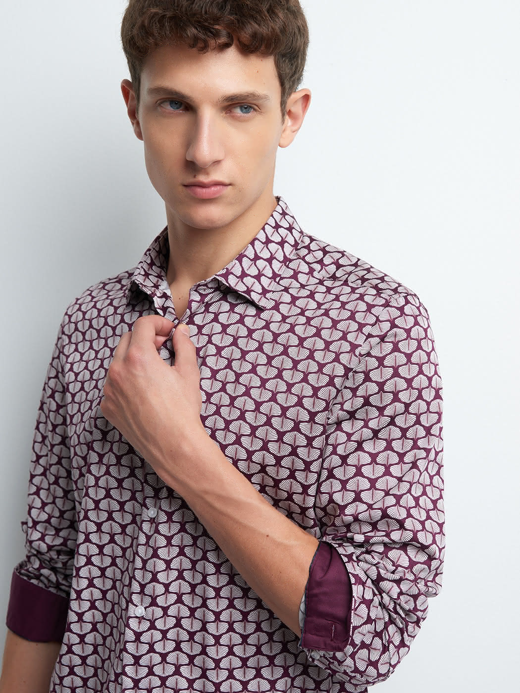 Chemise slim en satin végétale - DEVRED 1902