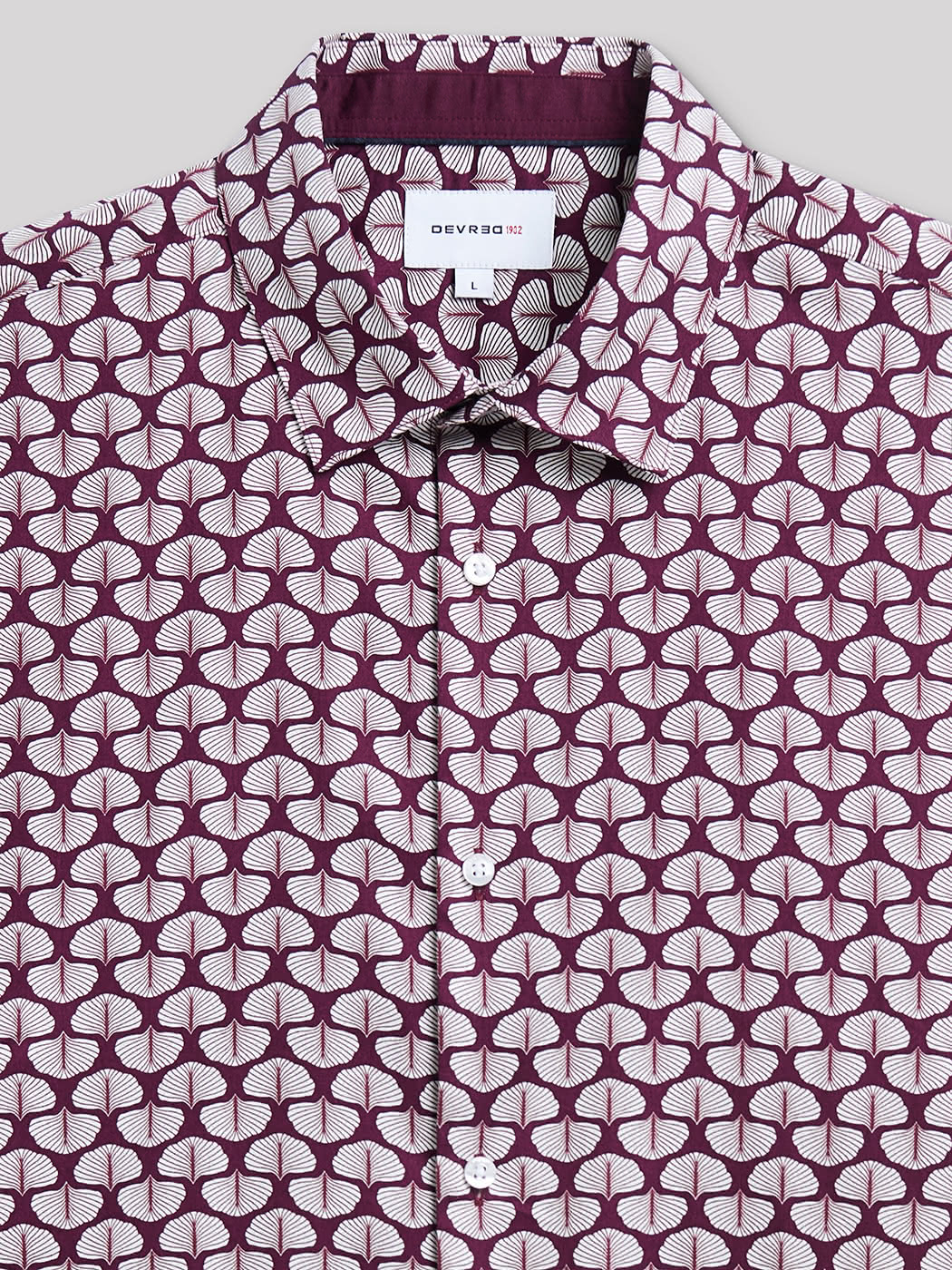 Chemise slim en satin végétale - DEVRED 1902