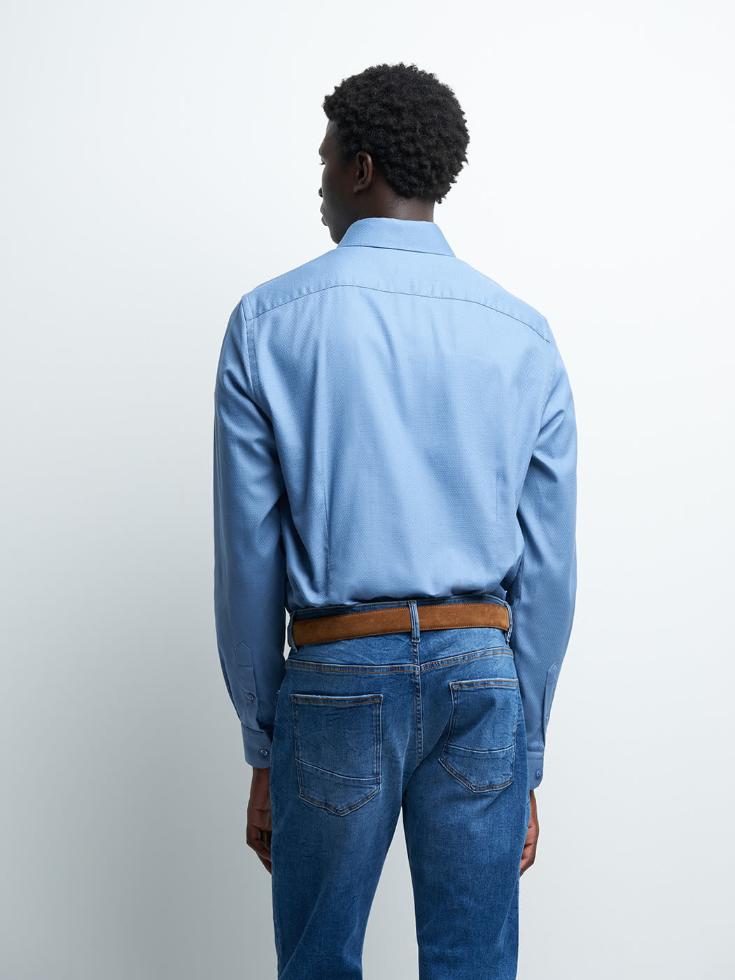 Chemise slim unie - DEVRED 1902