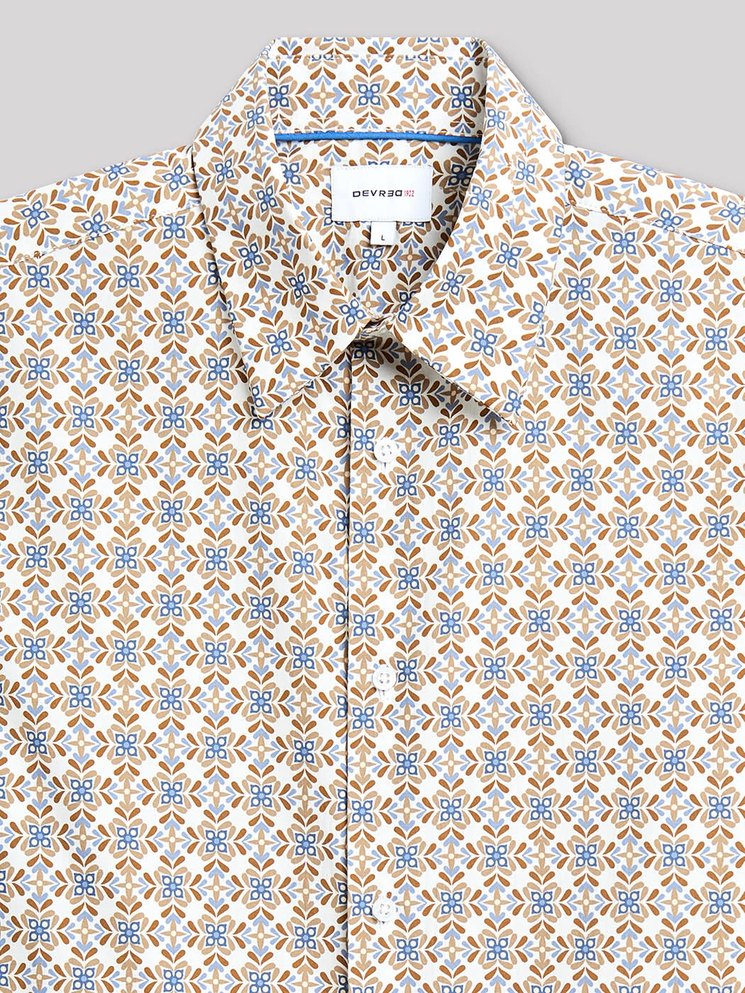 Chemise slim géométrique - DEVRED 1902