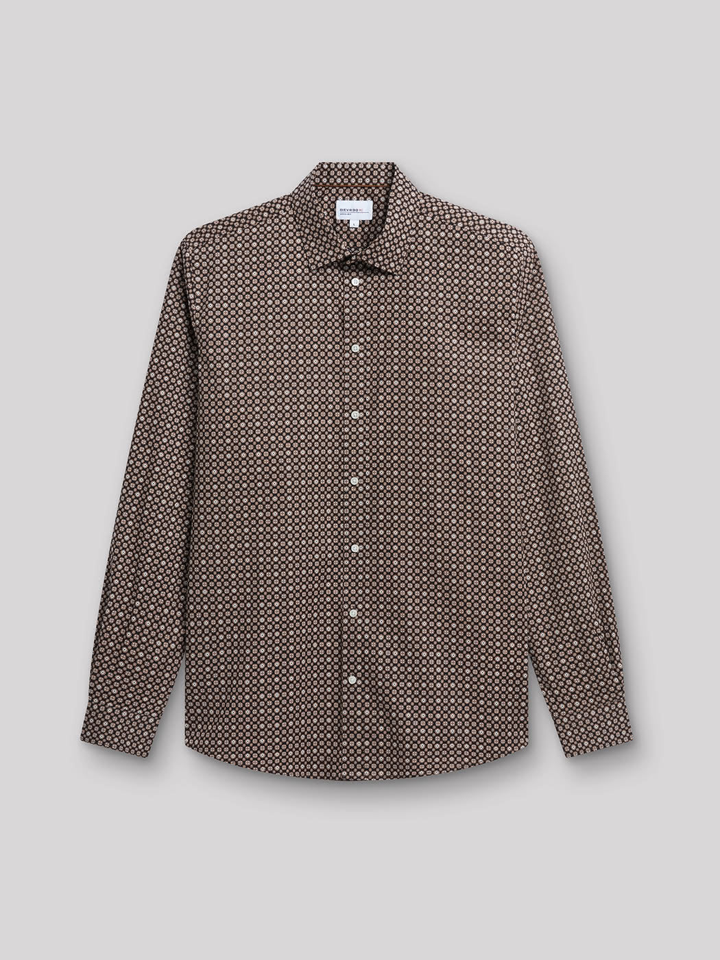 Chemise extra-slim géométrique - DEVRED 1902