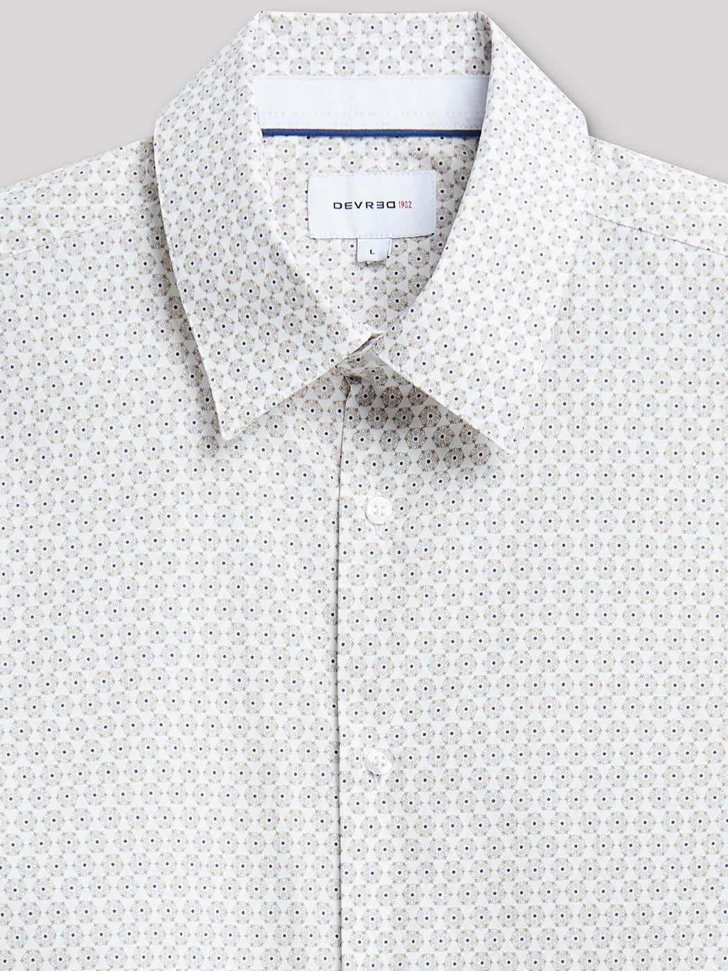 Chemise slim géométrique - DEVRED 1902