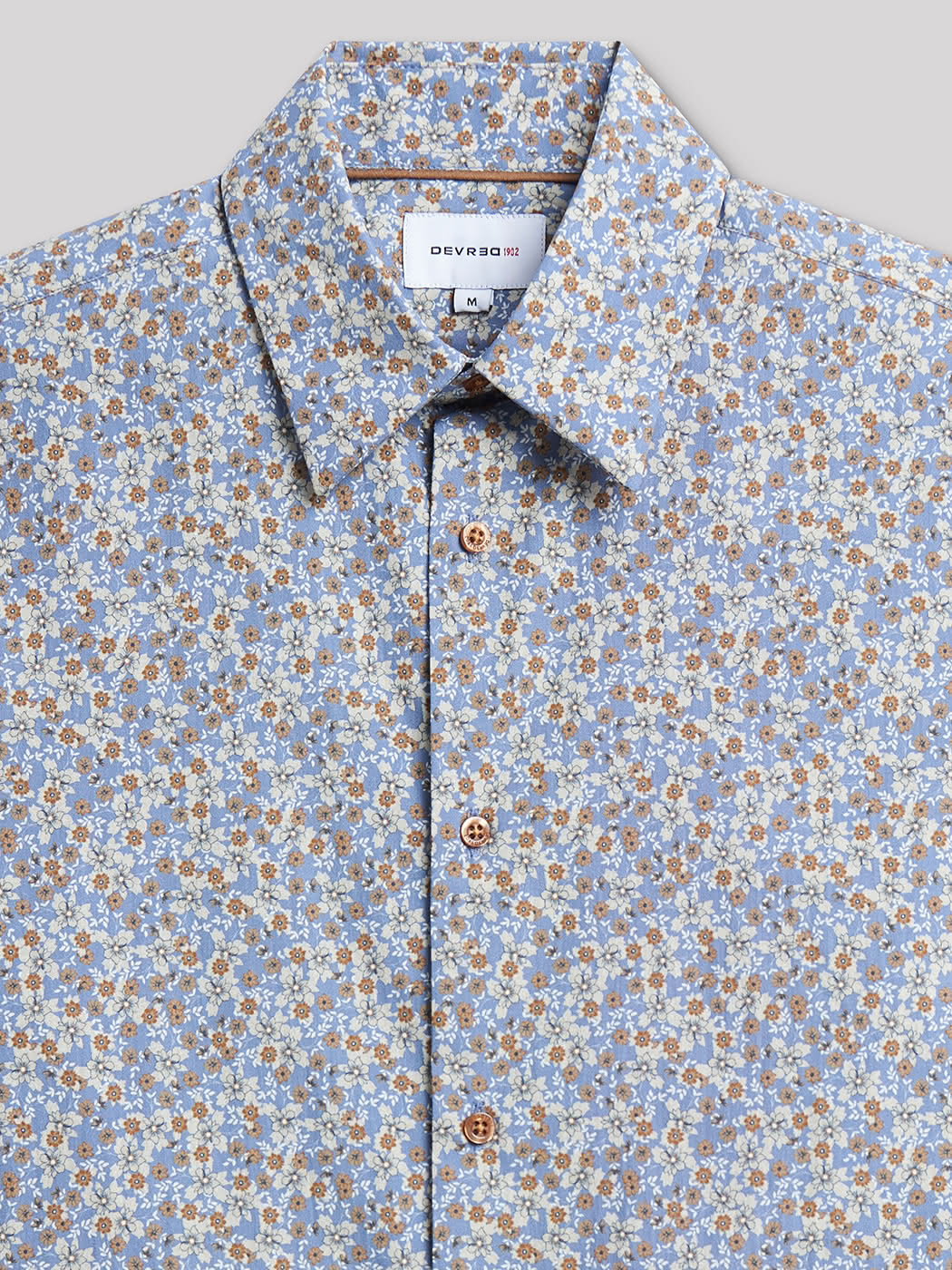 Chemise slim fleurie - DEVRED 1902