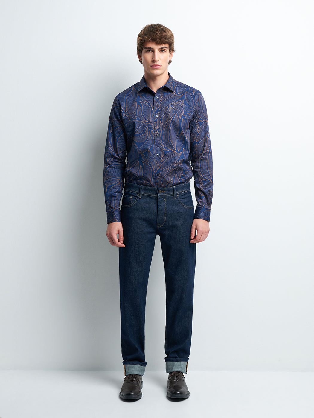 Chemise slim en satin végétale - DEVRED 1902