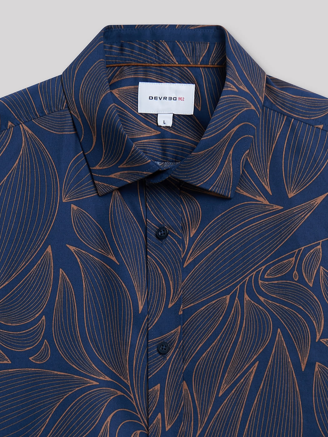 Chemise slim en satin végétale - DEVRED 1902
